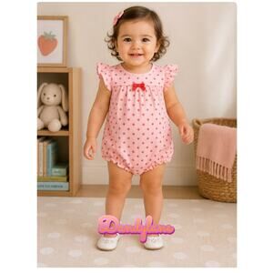 Gymboree 2015  Strawberry Romper Size 12-18 months